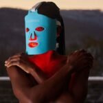 HigherDOSE® raudonos šviesos ir artimų infraraudonųjų spindulių veido kaukė