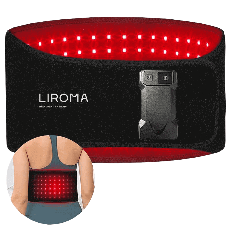 Raudonosios šviesos terapijos nugaros diržas LIROMA® SHIELD Raudonosios šviesos terapijos nugaros diržas LIROMA® SHIELD