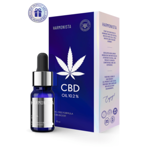 Harmonista olej konopny 10,2% CBD + CBG