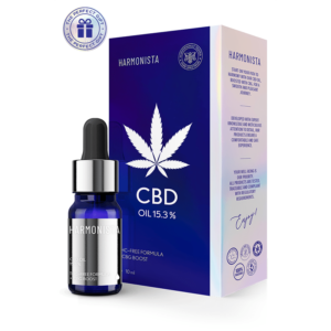 Harmonista olej konopny 15,3% CBD + CBG
