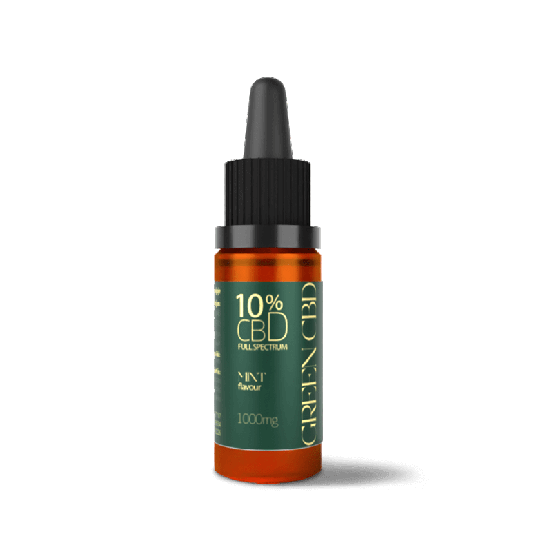 Pilno spektro kanapių aliejus GREEN CBD 10% (Mėtų sk.) Pilno spektro kanapių aliejus GREEN CBD 10% (Mėtų sk.)