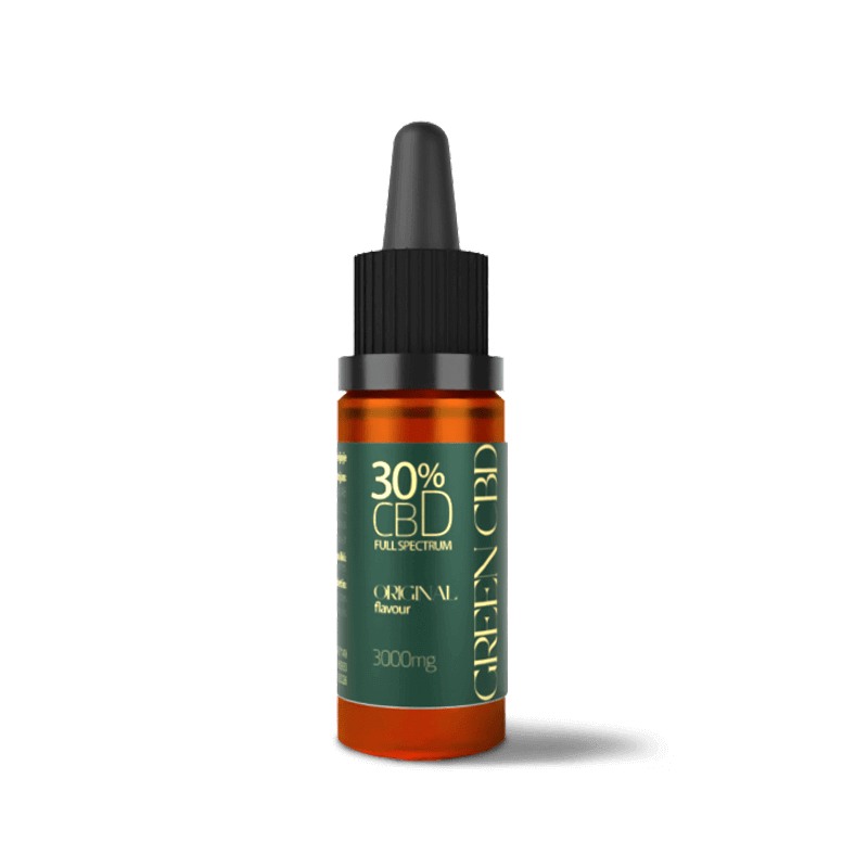 Pilno spektro kanapių aliejus GREEN CBD 30% Pilno spektro kanapių aliejus GREEN CBD 30%