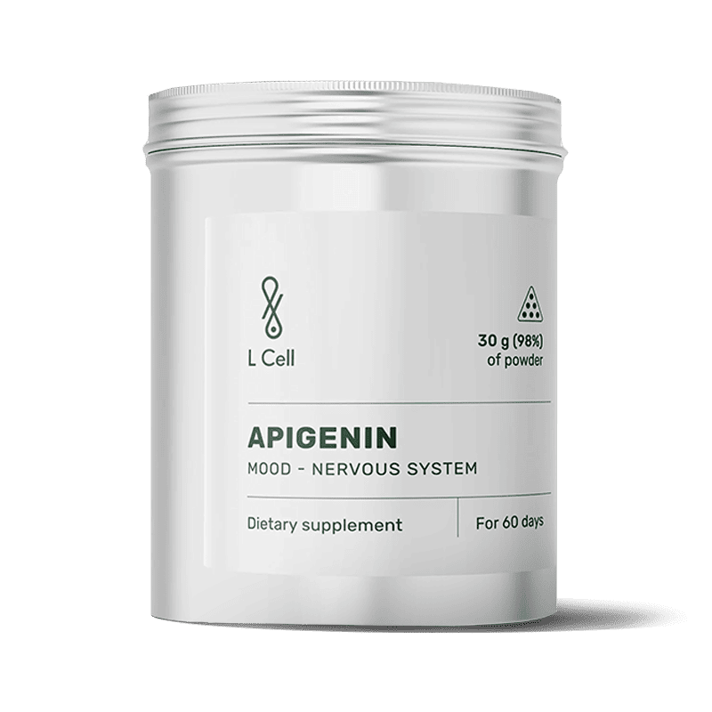 L Cell Apigeninas (milteliai, 30g) L Cell Apigeninas (milteliai, 30g)