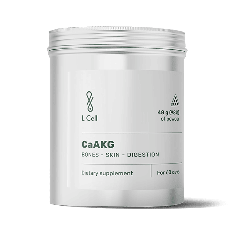 L Cell CaAKG (milteliai, 48g) L Cell CaAKG (milteliai, 48g)