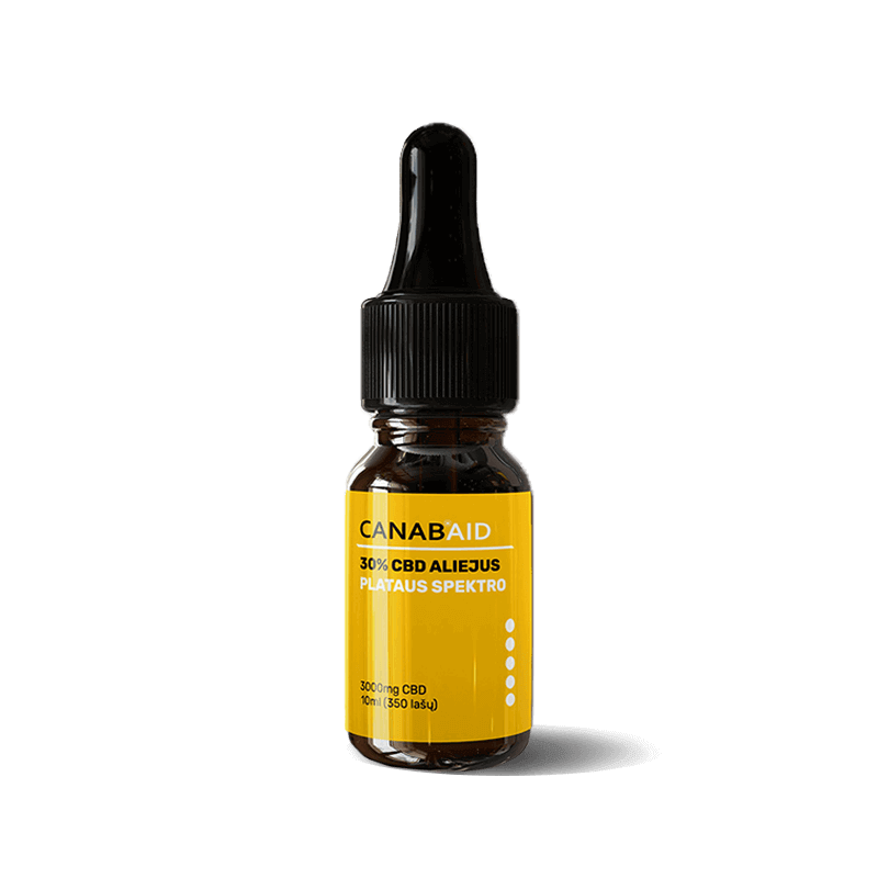 CANABAID Plataus Spektro CBD Kanapių Aliejus 3000mg CANABAID Plataus Spektro CBD Kanapių Aliejus 3000mg