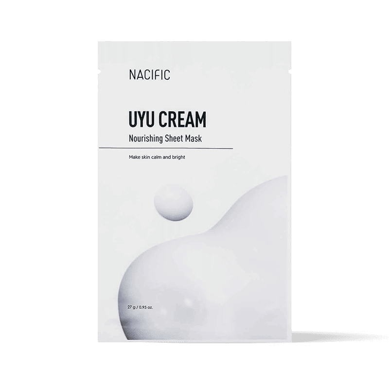 NACIFIC UYU Cream Nourishing maitinamoji lakštinė veido kaukė NACIFIC UYU Cream Nourishing maitinamoji lakštinė veido kaukė