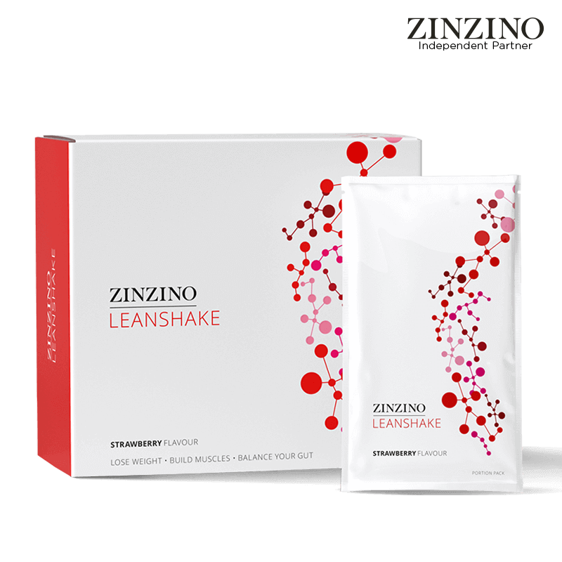Zinzino LeanShake braškinio skonio kokteilis Zinzino LeanShake braškinio skonio kokteilis