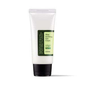 COSRX Aloe SPF50+ PA+++ Drėkinantis apsauginis kremas nuo saulės