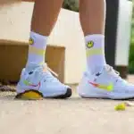 Kojinės "HAPPY RUN-WHITE" SPORCKS