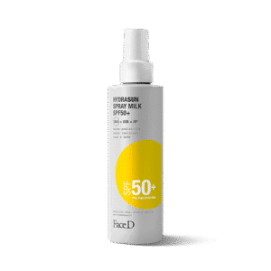 FaceD Drėkinantis purškiamas pienelis nuo saulės SPF50