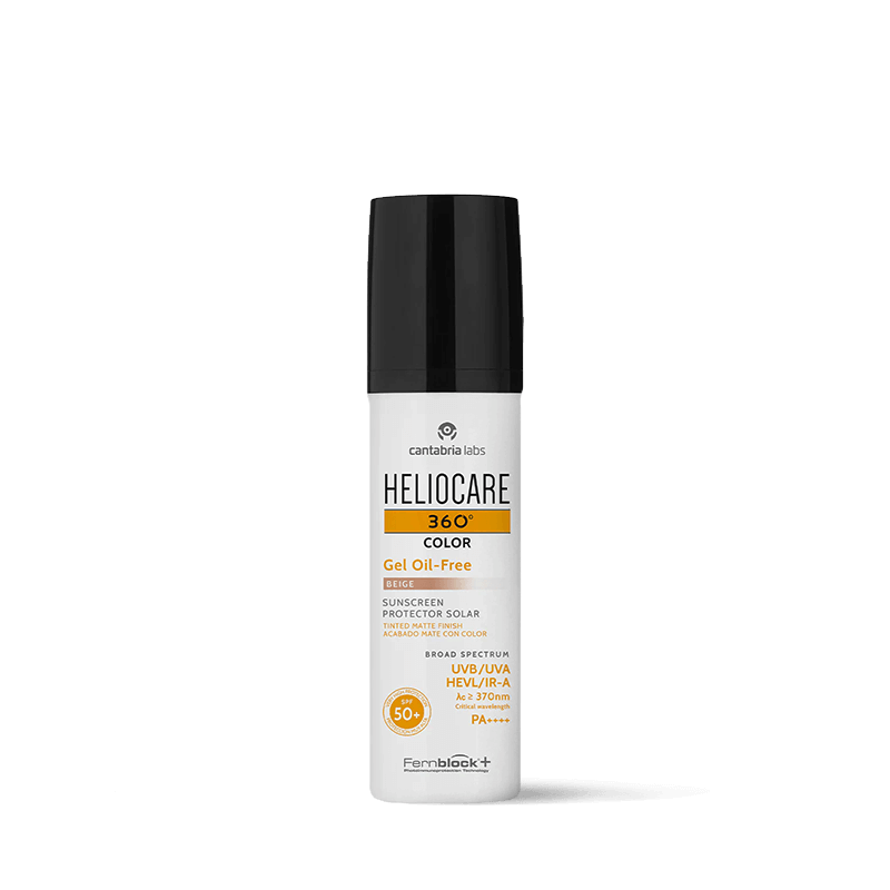 Heliocare 360 Color Gel Oil-Free SPF 50+ Beige Apsauginis gelis nuo saulės Heliocare 360 Color Gel Oil-Free SPF 50+ Beige Apsauginis gelis nuo saulės