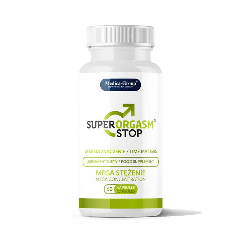 MEDICA GROUP Super Orgasm Stop kapsulės vyrams MEDICA GROUP Super Orgasm Stop kapsulės vyrams