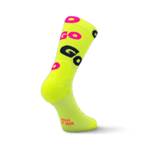 Kojinės "GO GO GO YELLOW" SPORCKS